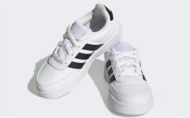 Adidas Kids Breaknet Lifestyle Court Lace Shoes 1