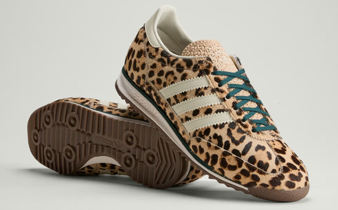Adidas Leopard Print SL 72 OG Shoes