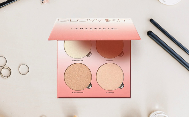 Anastasia Beverly Hills Sugar Glow Kit on the Table