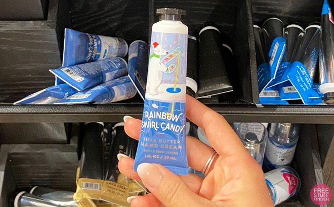 Bath & Body Works Hand Creams & Sanitizers $1.95!