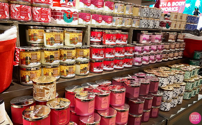 Bath Body Works 3 Wick Candles Overview
