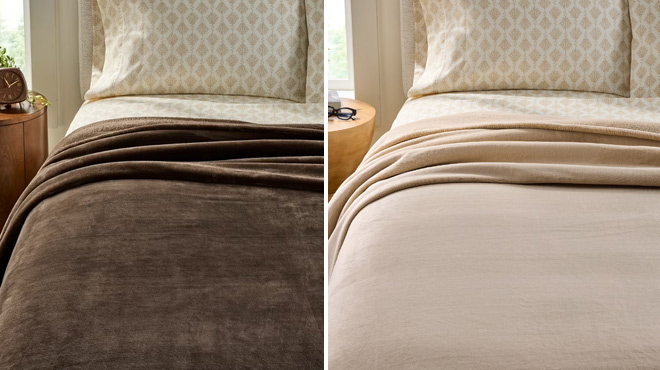 Better Homes Gardens Velvet Plush Soft Bed Blanket Better Homes Gardens Velvet Plush Soft Bed Blanket