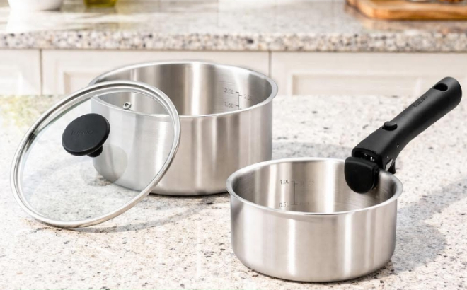 Carote 4 Piece Saucepan Set