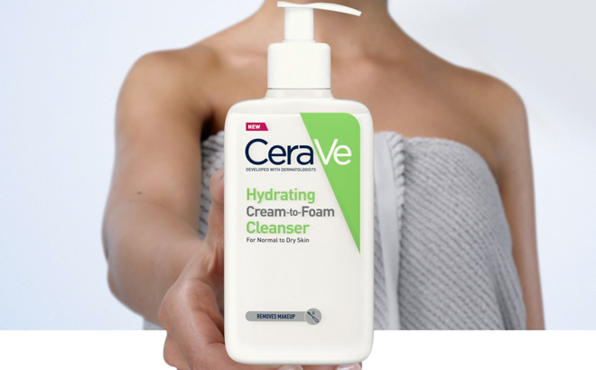CeraVe Hydrating Cream to Foam Cleanser Sample