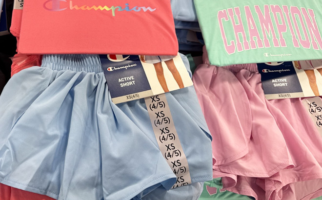 Champion Girls Active Shorts at Sams Club