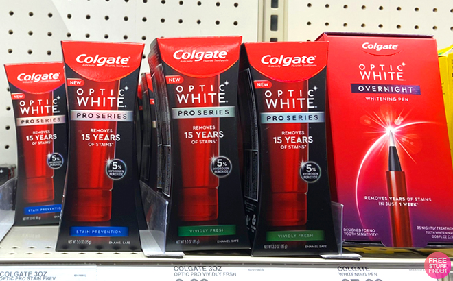 Colgate Optic White Pro Series Stain Prevention Toothpaste-1