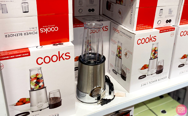 Cooks 5 in 1 Power Blenders on a Shelf at JCPenney