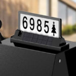 Cybrasc Solar Address Sign