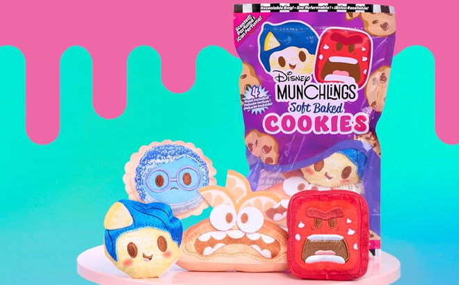 Disney Munchlings Snack Pack Plush Gourmet Cookies