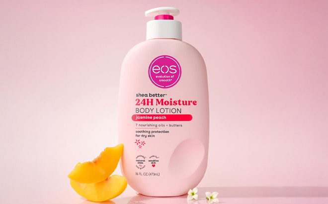 eos Shea Better Body Lotion Jasmine Peach