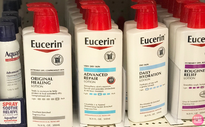 Eucerin Advanced Repair Body Lotion on the Shelf Eucerin Advanced Repair Body Lotion on the Shelf