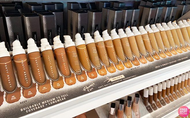 Fenty Beauty by Rihanna Pro Filtr Soft Matte Longwear Liquid Foundation on the Shelf
