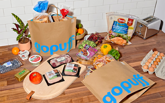 FREE 50 Worth of Groceries Shipped On GOPUFF