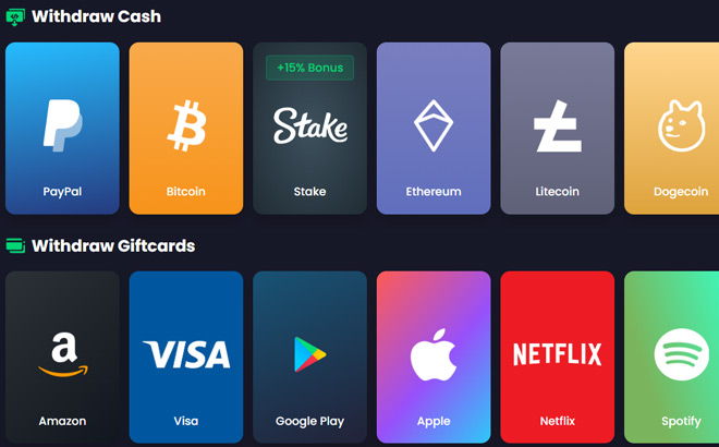 FreeCash Reward Overview FreeCash Reward Overview