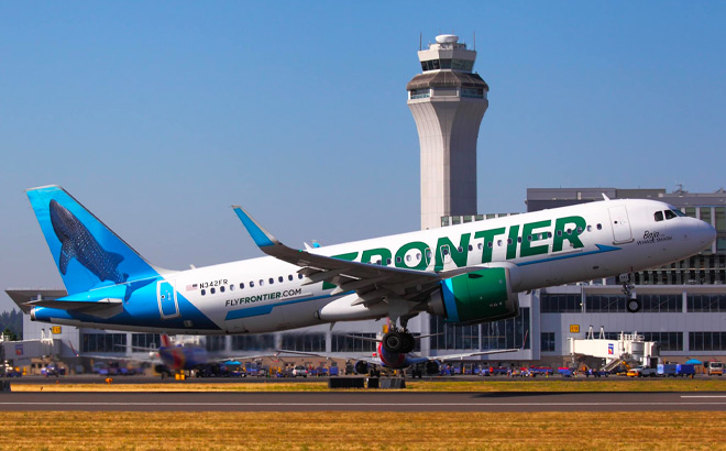 Frontier Airplane
