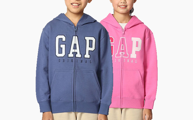 GAP Kids Full Zip Fleece Hoodie