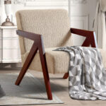 George Oliver Mid Century Upholstered Soft Accent Chair