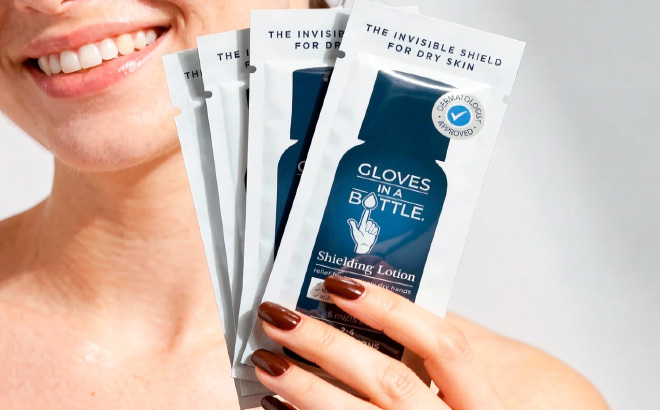 Gloves in a Bottle sample