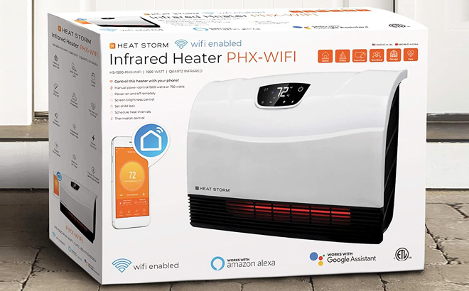 Heat Storm Wifi Wall Mounted Infrared Heater