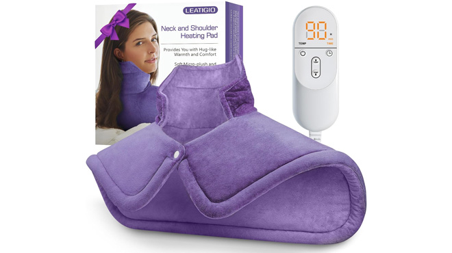 Heating Pad for Neck Purple