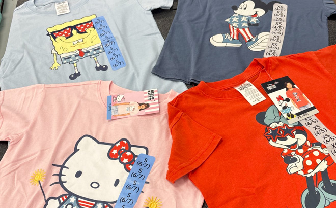 Kids Character Americana Tees at Sams Club