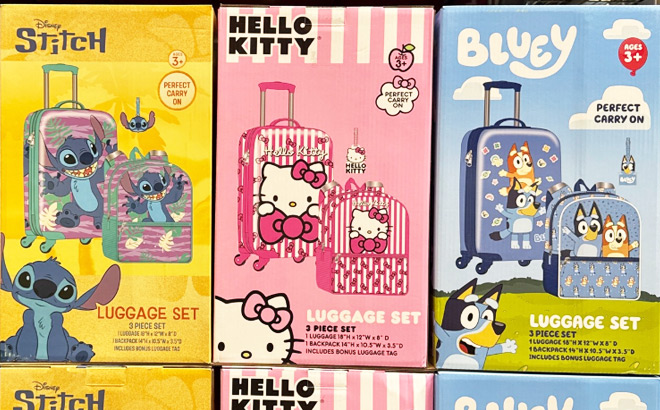 Kids Character Luggage Sets at Sams Club