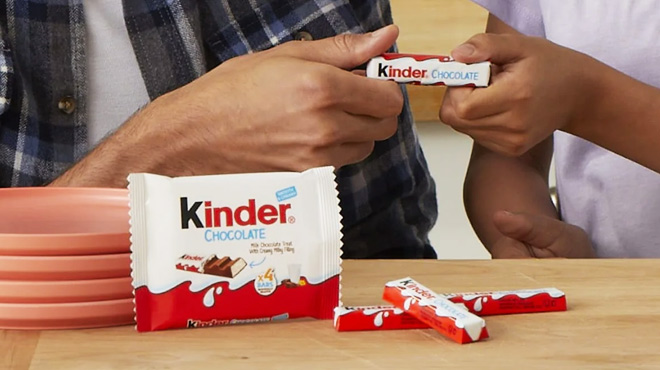 Kinder 4 Count Chocolate Bars Kinder 4 Count Chocolate Bars