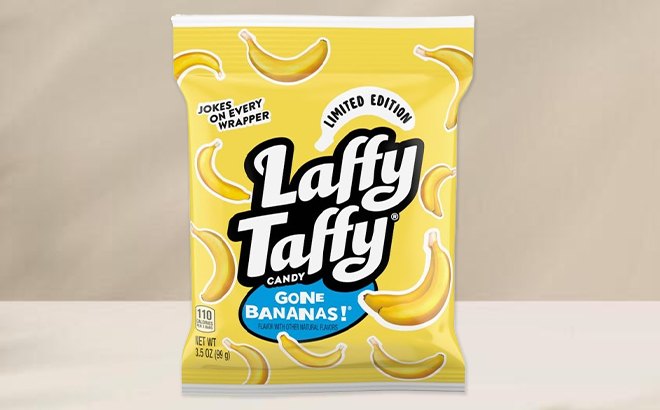 Laffy Taffy Mini Bar Bag in Banana Flavor