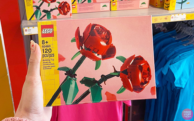 lego iconic roses set