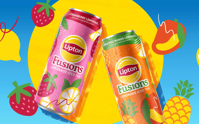 Lipton Fusion Lemonade Iced Tea Lipton Fusion Lemonade Iced Tea