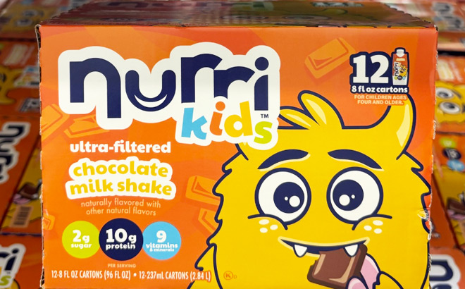 Nurri Kids Ultra Filtered Chocolate Protein Milk Shake 12 Pack