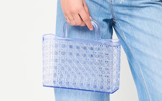 Old Navy Jelly Mini Tote