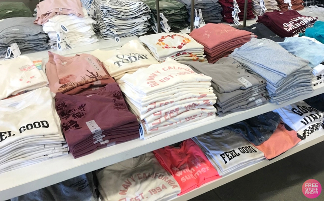 Buy 1 Get 1 FREE Old Navy Graphic Tees - Today Only!