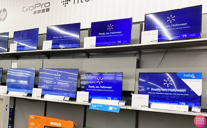 Overview of Vizio Onn and Hisense TVs at Walmart