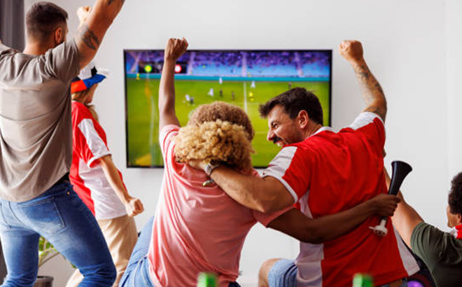 People Watching Sports on TV