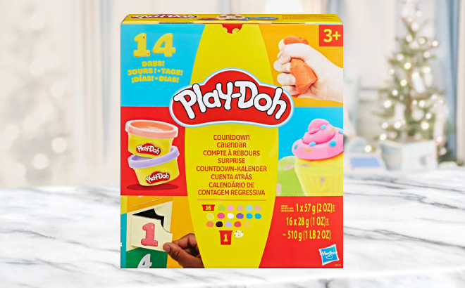 Play Doh Advent Calendar