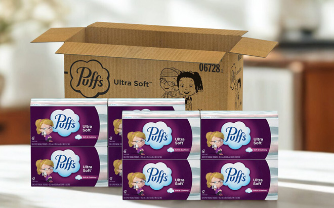 Puffs Ultra Soft Non Lotion Facial Tissue