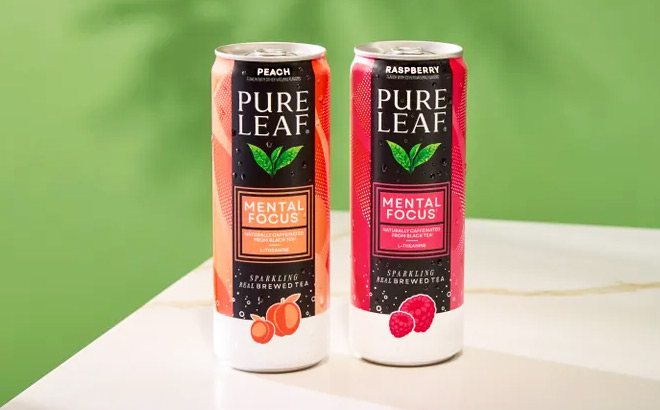 Pure Leaf Mental Focus Sparkling Real Brewed Tea Pure Leaf Mental Focus Sparkling Real Brewed Tea