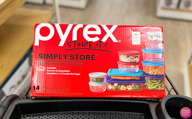 Pyrex 14 Piece Simply Store Glass Storage Container Set