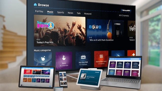 SiriusXM Streaming on Multiple Devices