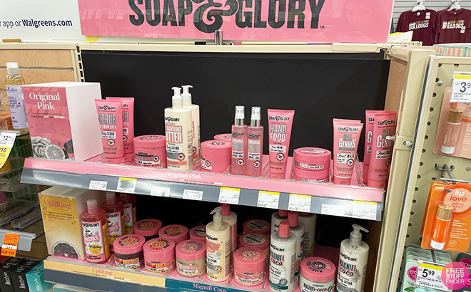Soap Glory Products Overview