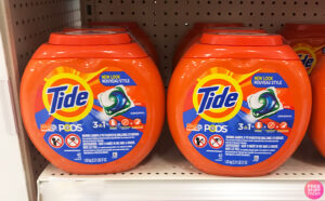 Tide Pods 42 Count on the Shelf