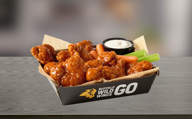 Traditional Buffallo Wild Wings on the Table Traditional Buffallo Wild Wings on the Table