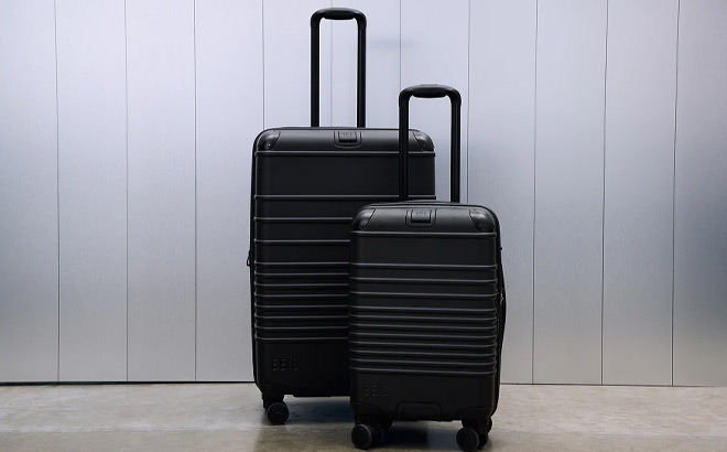 Two Black Suitcases