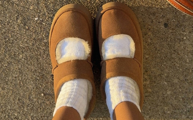 UGG Womens Bea Mary Jane Slippers UGG Womens Bea Mary Jane Slippers
