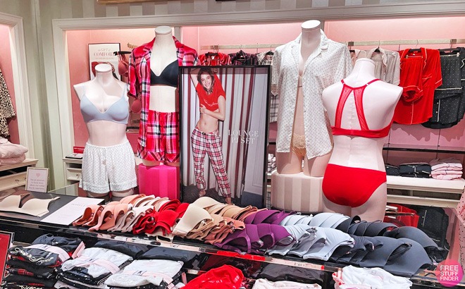 Victoria’s Secret $50 Off $150 Purchase (Bras, Panties, & More $5 Each)