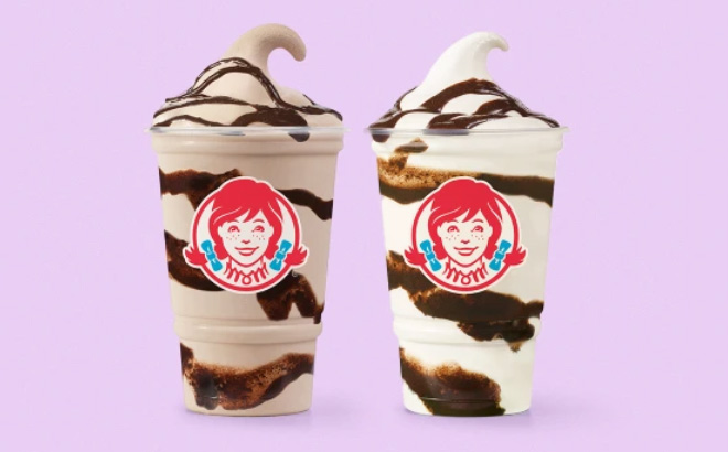 Wendys Thin Mint Frosty Wendys Thin Mint Frosty
