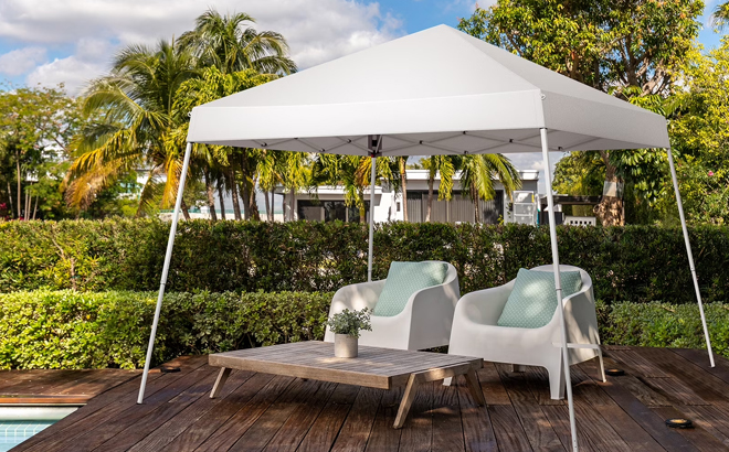 White Canopy Pop Up Tent