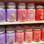 Yankee Candle Large Jars on a Shelf