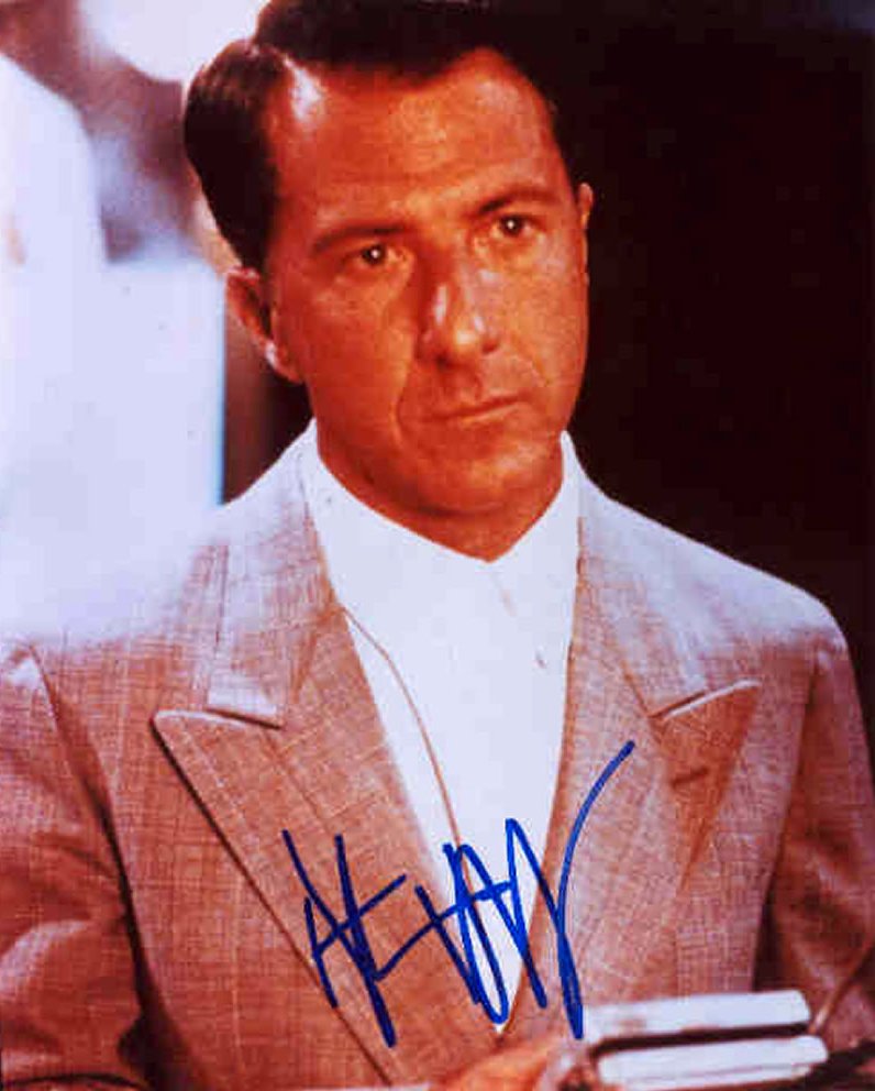 Dustin Hoffman Autograph